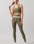 lilybod Clarissa Sports Bra Khaki