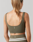 lilybod Clarissa Sports Bra Khaki