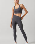 lilybod Clarissa Sports Bra Slate