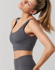 lilybod Clarissa Sports Bra Slate