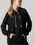 Mia Black Hoodie