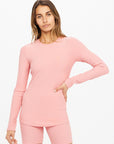 フラミンゴピンク ロングスリーブ