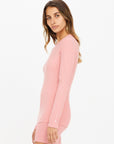 フラミンゴピンク ロングスリーブ